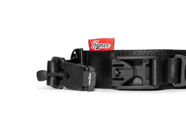 Preview: Halsband Fidlock®-Magnetverschluss mit Griff - schwarz